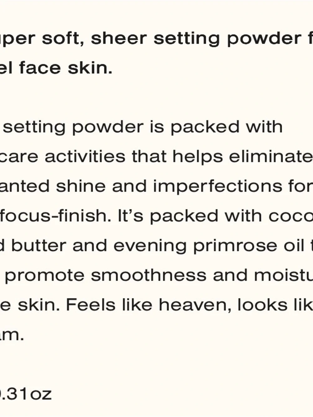 AngelFace Heaven Setting Powder — White Compact